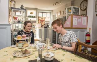 Coastal tea room
