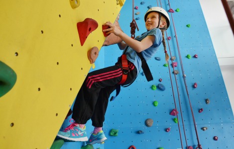 Climbing wall image