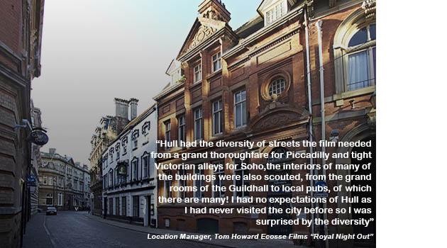 Filming in Hull - Quote