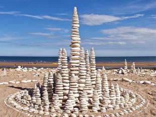 Land Sand Stone