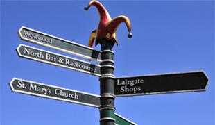 Beverley Signpost Beverley Signpost