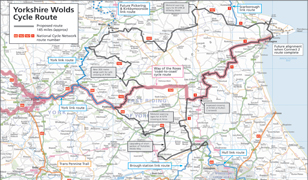 Wolds Routes PDF Map